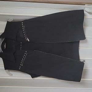Black Harley Davidson vest. Size XL
